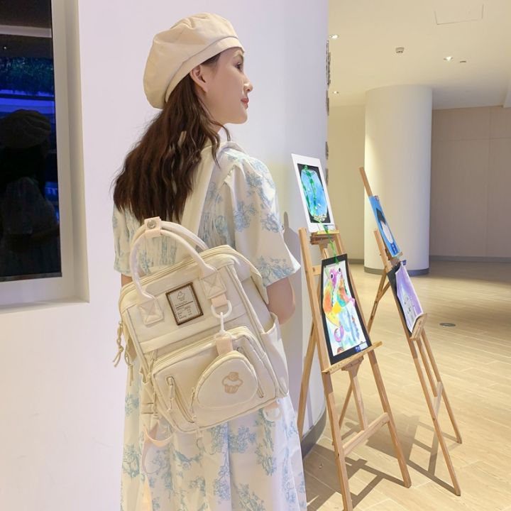 Japanese%20Style%20ins%20Style%20Schoolbag%20Female%20Junior%20High%20School%20Student%20Good-looking%20Girls%20Backpack%20Simple%20Travel%20Korean%20Style%20Hand-Carrying%20Backpack%20-%20Image%204