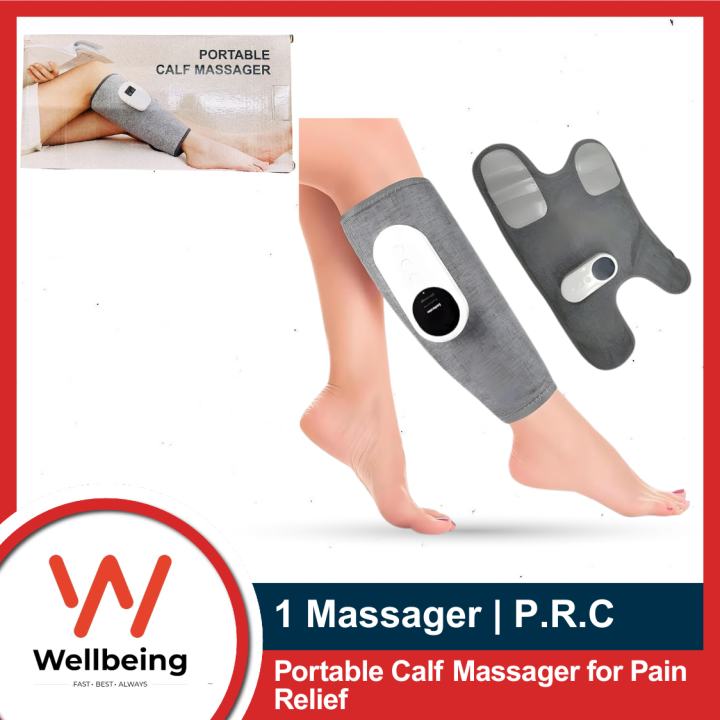 1 Portable Calf Massager | Leg Massager Air Compression for Blood Circulation and Pain Relief