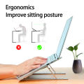 Laptop stand full aluminum alloy adjustable foldable laptop stand - Laptop Table.