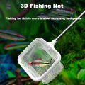 Aquarium Square Fishing Net Extendable Long Handle Fishing Gear For Fish Tank Podazz. 