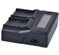 Dual LCD Quick Battery Charger for Sony NEX-FS100, NEX-FS100U, NEX-FS100UK, NEX-FS100E, NEX-FS100EK, NEX-FS100P NXCAM Camcorder. 