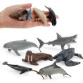 Mini Sea Action Figure Dolphin Shark Whale Turtle Marine Creatures Model Ornaments Gifts For Boys Girls. 