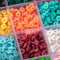 1Set Polymer Clay Beads Loose Spacer for DIY Bracelet Jewelry Making Finding. 