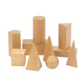 Geometric figures, square volumes, wood, math teaching aids for primary school students, observation objects, cuboids, squares, three, four, five, wholesale. 
