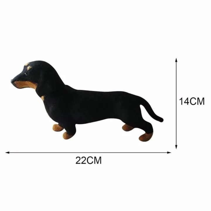 Home%20Decoration%20Kids%20Realistic%20Child%20Gift%20Handcrafted%20Pet%20Dachshund%20Simulation%20Toy%20Animals%20Stuffed%20Toy%20Dog%20Model%20-%20Image%204