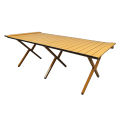 Folding Table Portable Carbon Steel Wearable Stable Foldable Desk Lightweight Sturdy Structure for Stall for Picnic. 