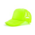 Plain Blank Neon Trucker Hat 5 Panel Summer Baseball Cap Mesh Back Snapback Adjustable. 