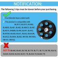 Blender Blades Replace Blender Blades with 2 Washer Rubber for Auto IQ BL486 BL642 N102 BL682.