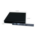 Slim USB 2.0 12.7mm IDE To External CD DVD Optical Drive Enclosure Case Laptop Laptop Optical Drive External Box. 