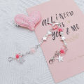 Fashionable Five Pointed Star Heart Beaded Bracelet Exquisite Bracelet For Women Girls Party Jewelry Valentine Day Gifts.