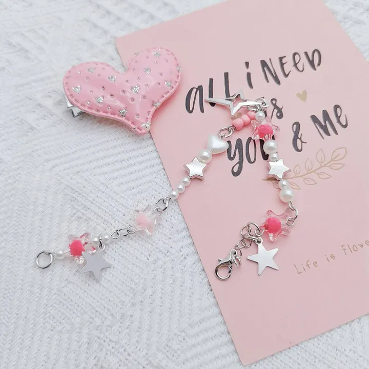 Fashionable%20Five%20Pointed%20Star%20Heart%20Beaded%20Bracelet%20Exquisite%20Bracelet%20For%20Women%20Girls%20Party%20Jewelry%20Valentine%20Day%20Gifts%20-%20Image%202