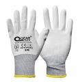 QEARSAFETY 12 Pairs PU Thin Work Safety Gloves, Multi-Function, Light-Weight, Anti-Slip, Breathable,Fit To Hand,Soft. 