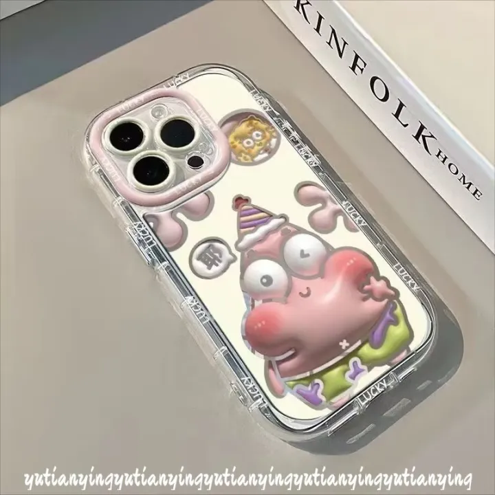 Cute%20Spongebob%20Cartoon%20Patrick%20Star%20Bracelet%20Case%20For%20Samsung%20A12%20A15%20A05%20A05s%20A14%20A13%20A55%20A02s%20A24%20A10s%20A34%20A03s%20A35%20A25%20A03%20A51%20A34%20M12%20A54%20M01S%20Luxury%20Mirror%20Make%20Up%20Soft%20Case%20-%20Image%202