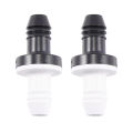 2Pcs 3/8 inch 10Mm Inline Abs One Way Water Non Return Check Valve.