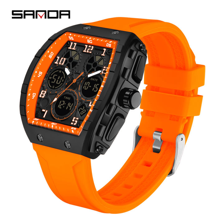 SANDA%206157%20brand's%20new%20electronic%20watch%20digital%20multifunctional%20fashion%20trend%20men's%20watch%20silicone%20waterproof%20alarm%20clock%20men%20-%20Image%208