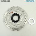 SM-RT10-S Mountain Bike Disc Brake Rotor Center Lock 160mm With Lock Ring.