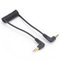 Cable Black Plastic+Alloy Lightweight Microphone Spring Adapter Wire Faster. 