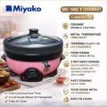 Miyako MC-580 T Double Multi Cooker 5L – 2 Pot Electric Cooker with Ceramic Marble Coating.