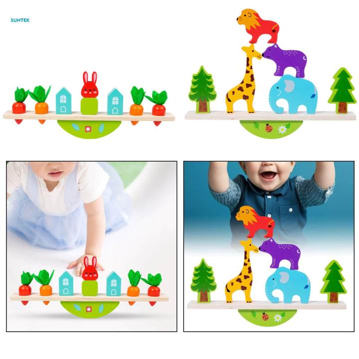 Wooden%20Zoo%20Animal%20Stacking%20Toys%20Wood%20Animal%20Figures%20Blocks%20Toddlers%20Kids%20-%20Image%203