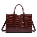 Crocodile Print Women Handbags Purse Tote Bags Adjustable Strap Top Handle Bag Large Capacity Crossbody Bags Work Travel Gift. 