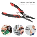 Metal Cutting Pliers, Labor Saving Compound Action Cutting Pliers for Clamping Bending. 