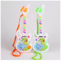 Guitar Toy Musical Play Kid Boy Girl Toddler Learning Electron Toy Plastic Toy Guitar - multicolor 1pcs. 