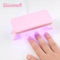 Nail Polish Mouse Light Portable Foldable Uv Nail Lamp Fast Drying Led Light Therapy Machine for Travel Easy to Use Nail Polish Dryer Nail Uv Machine.