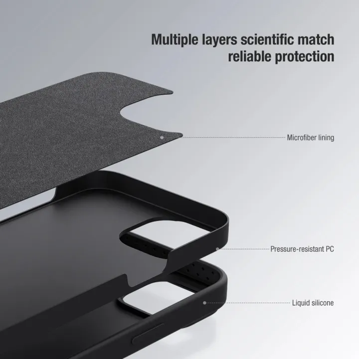 Nillkin%20for%20iPhone%2015%20Pro%20Max%20/%2015%20Pro%20/%2015%20Plus%20/%2015%20Case%20CamShield%20Silky%20Sillicone%20PC%20Phone%20Lens%20Soft%20Back%20Cover%20-%20Image%204