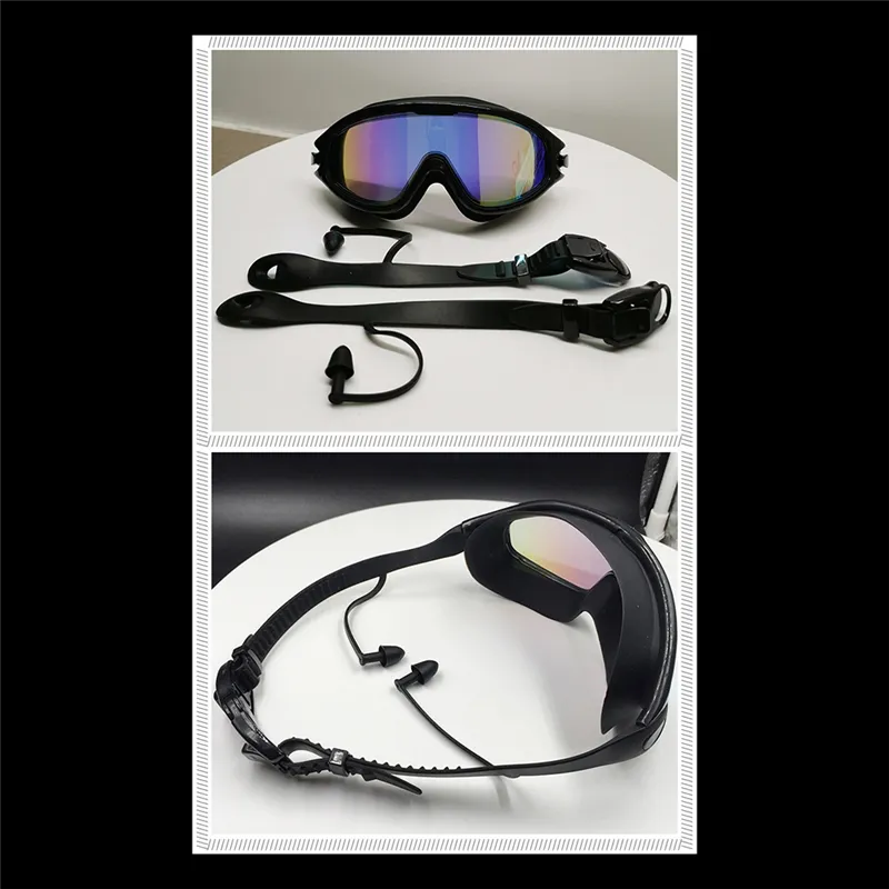 Swim Goggles Pool Goggles Anti-Fog UV Protection No Leaking Wide