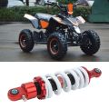 280mm Shock Absorber, Sturdy CNC Aluminum Alloy Adjustable Springs Wide Application Rear Shock Absorber Suspension for Dirt Pit Bike. 