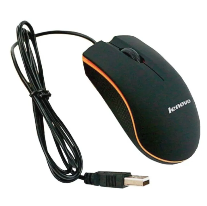 LENOVO-M20%20Wired%20Usb%20Mini%20Mouse%20-%20Desktop%20Optical%20Mouse%20Usb%20Wired%20Compatible%20With%20Windows%20Pc%20Desktop%20Computer%20&%20Laptop%20Black%20-%20Image%204