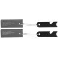 Magnesium Flint 2PCS Portable Block Fire Starter Outdoor Camping Hiking Survival Tool. 