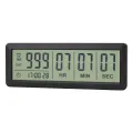 Big Digital Countdown Days Timer Clock - 999 Days Count Down Clock Timer for Graduation Lab Kitchen (Black). 