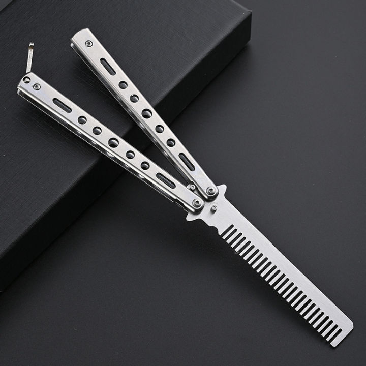 Butterfly%20All%20Steel%20Unbladed%20Outdoor%20Folding%20Comb%20CSGO%20Peripheral%20Fantasy%20Hands%20Swing%20Practice%20Novice%20Training%20Knife%20-%20Image%207