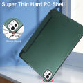For New iPad Pro11 Inch Case 2024 5th Generation(M4) PU Leather Smart Cover Wake/Sleep up with pencil holder iPad Pro 11 5th Gen.