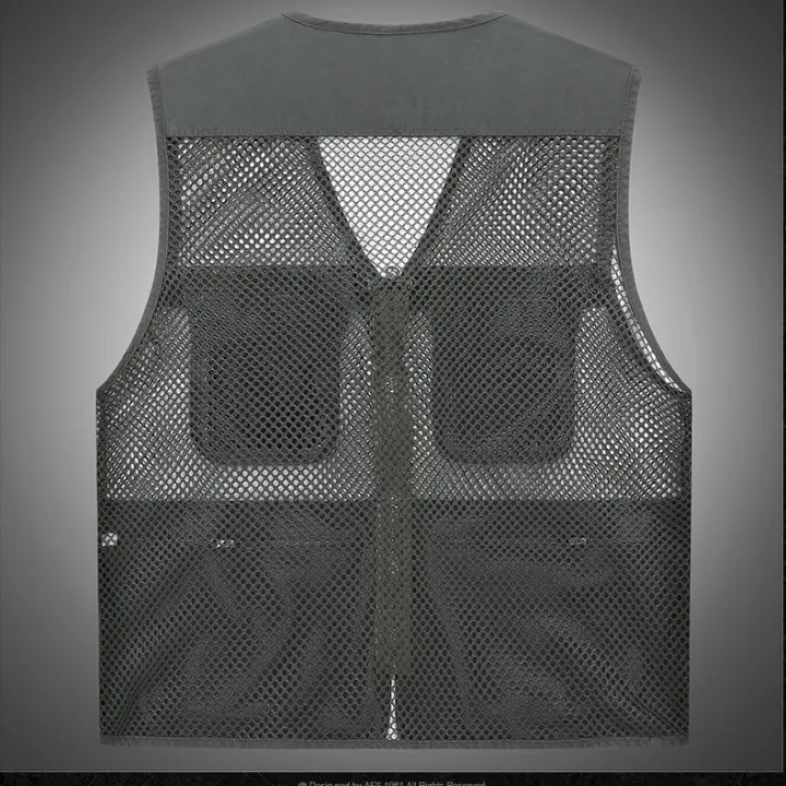 Vest%20Summer%20Thin%20Quick-Drying%20Working%20Waistcoat%20Ultra-Thin%20Men's%20Waistcoat40to50Multi-Year-Old%20Pocket%20Vest%20Jacket%20-%20Image%207