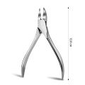 1PCS / 5PCS Nail Clipper for Ingrown or Thick Toenails Nail Trimmer Set with Nail File Cuticle Pusher Pedicure Manicure Tools Kit for Fingernails and Toenails Stainless Steel Nail Cutter  for Paronychia Podiatry Nail Care Tool Dead Skin Dirt Remover. 