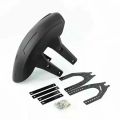 Universal Motorcycle Rear Wheel Cover Tyre Guard Mudguard And Bracket Set. 