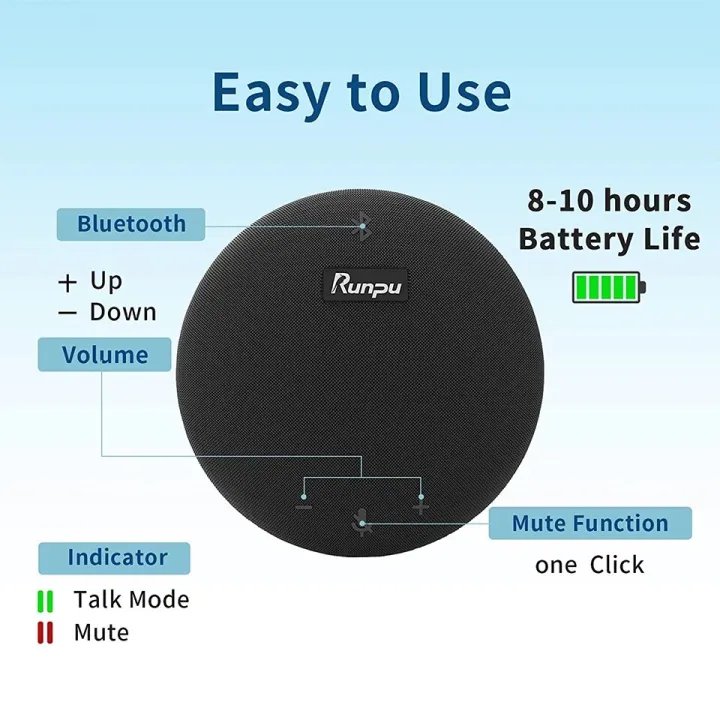 Bluetooth%20Wireless%20Conference%20Microphon%20360-Degree%20Voice%20Pickup%20Noise%20Canceling%20Conference%20Room%20USB%20Omnidirectional%20Microphone%20-%20Image%206