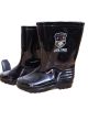 Jundeng Men's Mid-Calf Knee-High Rain Boots Mine Cave Construction Site Wear Resistance Non-Slip Labor Protection Rubber Shoes Waterproof Cotton-Padded Warm-Keeping Rubber Boots. 