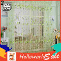 (New)Romantic Floral Tulle Voile Room Divider By Window Curtain Drape Panel lord. 