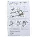 1Set Hot Wire Foam Cutter Small Electric Styrofoam Polystyrene Craft Tool.