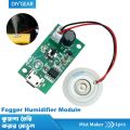 Ultrasonic Mist Maker Atomizing Fogger Humidifier Module D20Mm Panel - Create a Soothing and Refreshing Mist with This Module - Solar Powered.