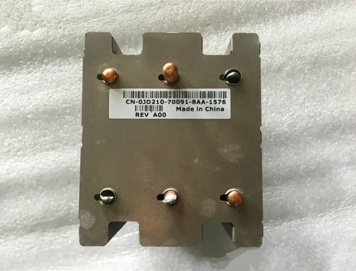 Server CPU heatsink cooler thermal module JD210 for Dell 690 SC1430 T5400 T7400 490 0JD210 CPU thermal module
