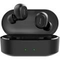 QCY T2C TWS BT5.0 Wireless Earphones with Dual Mircophone 3D Stereo Bluetooth Headphones For All Phones - Black.