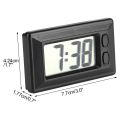Clock LCD Digital Table Car Dashboard Desk Electronic Clock Display.