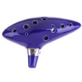 12 Hole ocarina ceramic alto C legend of blue instrument. 