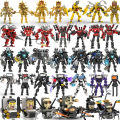 Happy MOC Skibidi Toilet All Action Figures Model Building Block Titan TV Cameraman Speakerman Bricks Toy For Kid Birthday Gifts.