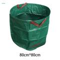 Garden Waste Bags Reusable Yard Waste Bags for Trash Pool Loading Leaf 80cmx80cm.