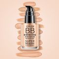 BB Cream + Setting Powder Waterproof Moisturizing Concealer Makeup. 
